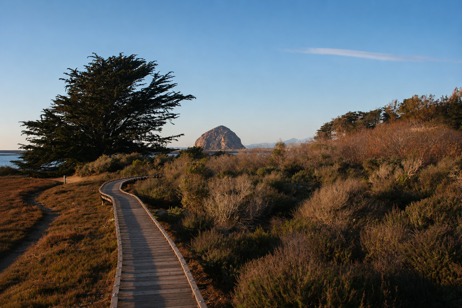 Morro Bay coastal scenery